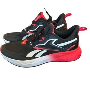 Reebok Black and Red Running Sneakers